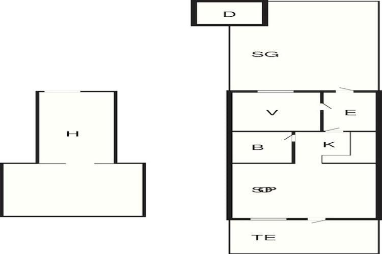 4 Person Holiday Home In Nibe Bagian luar foto